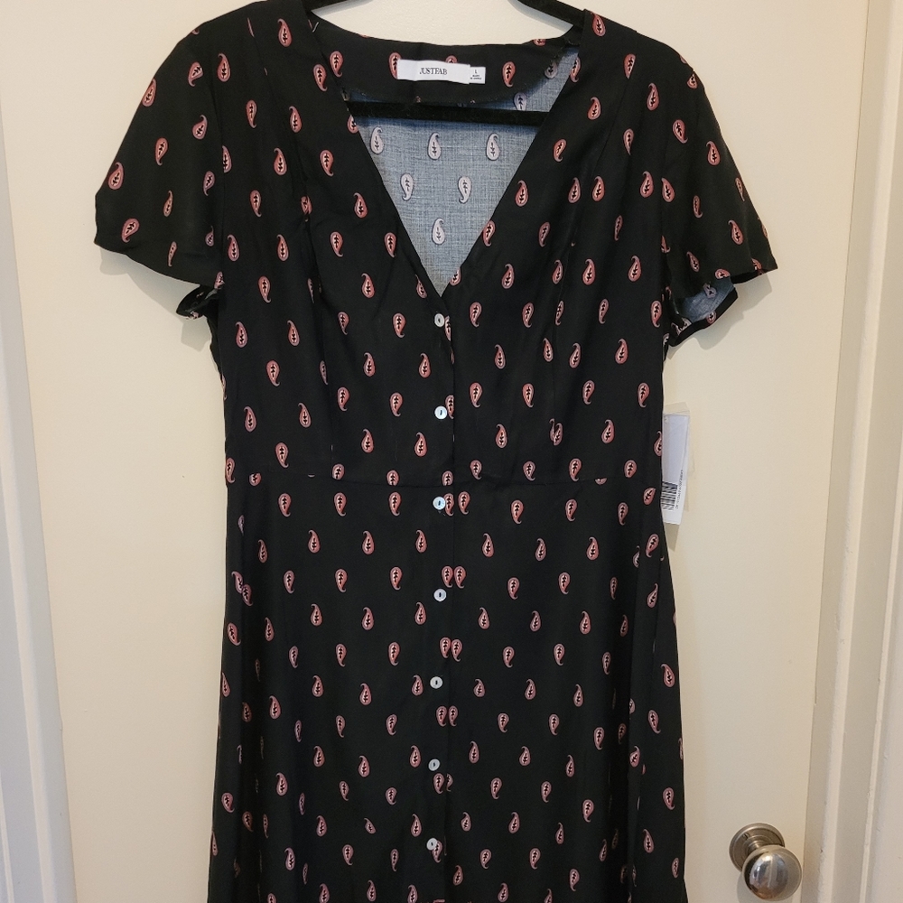 Just Fab paisley print dress